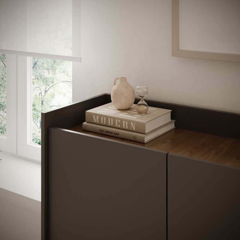 139.8cm Sideboard, Black