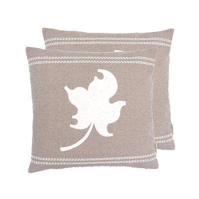 Housse de coussin en lin 