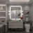 Molly Rectangle/Round/Oval LED Anti-Fog Tempered Glass Wall Bathroom Vanity Mirror - UL Certified-1090160599-1112690833