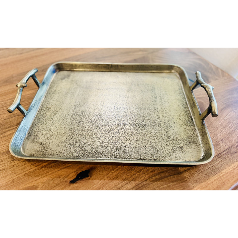 Plateau de service rectangulaire avec poignées Sonoma