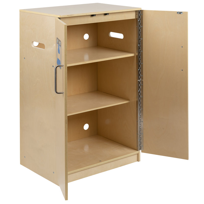 Doreen Children's Wood Refrigerator for Commercial or Home Use - Kid Friendly Design