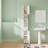 Bathroom Narrow Tall Storage Cabinet with 2 Doors, 1 Drawer, White-133928699