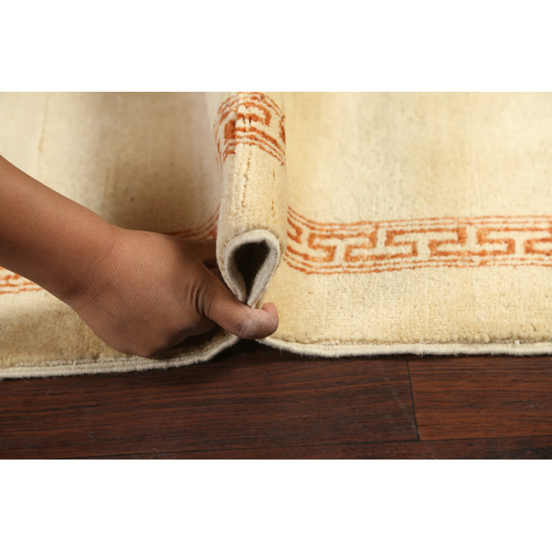 Tapis de couloir oriental en laine Gabbeh Kashkoli