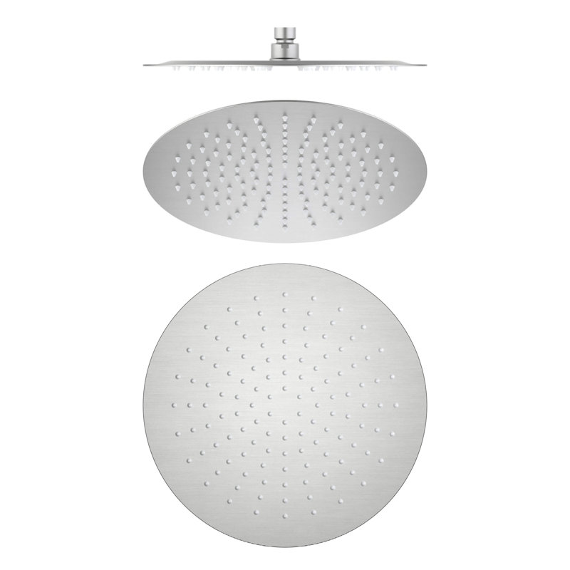 Rain Adjustable Shower Head 1.75 GPM GPM, Brushed Nickel