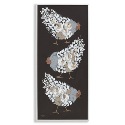 Poulet, poule, animal abstrait