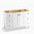 Lin blanc est en rupture de stock