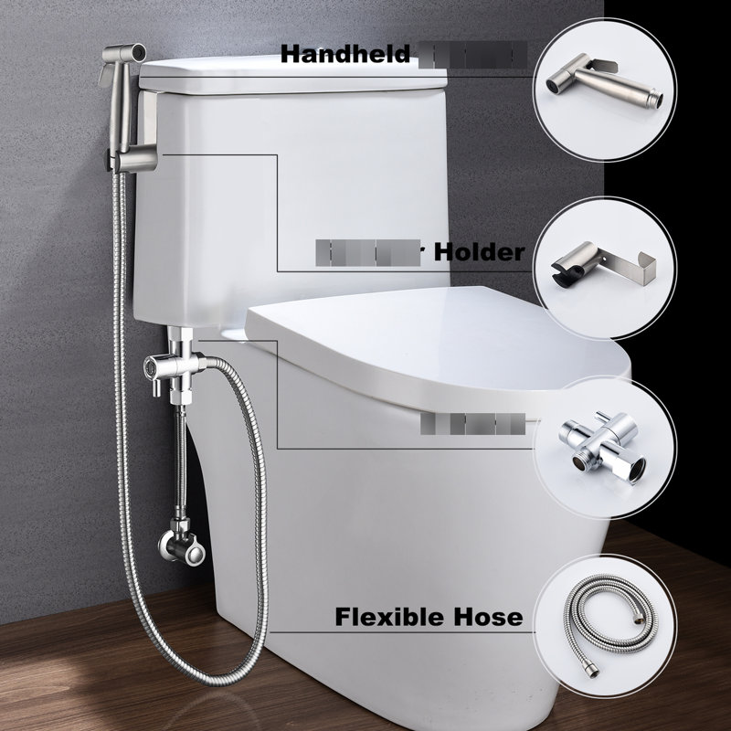 Apparence de la rouille des toilettes en métal argenté