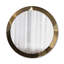 Huldar Glass Flat Wall Mirror