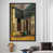 Black Floater Framed