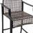 3 - Piece Outdoor Dining Set With Cushions, Patio Pe Wicker Bar Stool And Bistro Bar Table With Metal Frame, Farmhouse Conversation Set For Porch/Yard/Poolside/Cafe-399838844