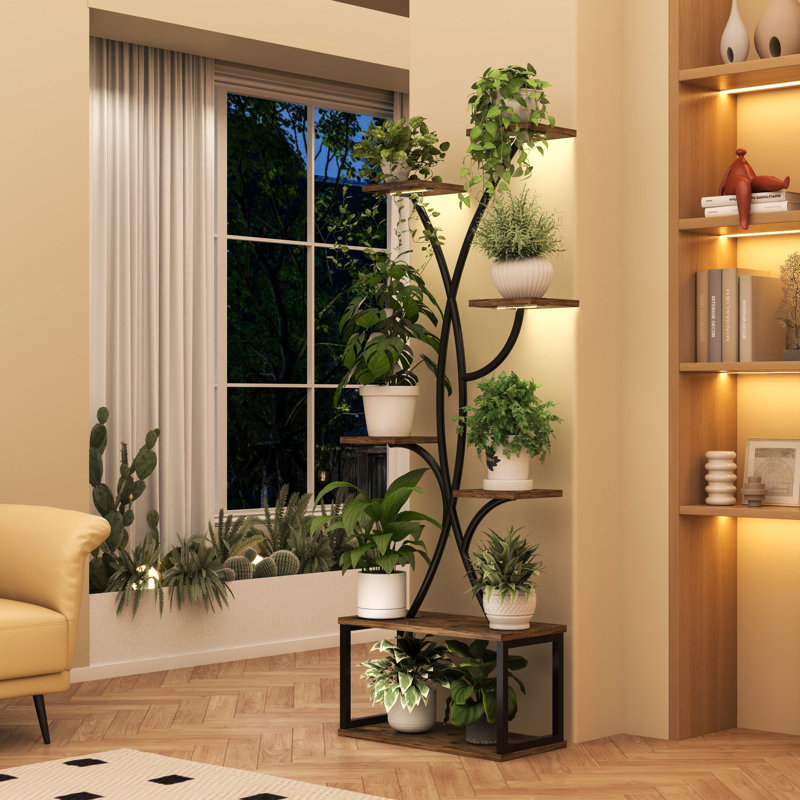 Support pour plante en forme d'arbre 56 po