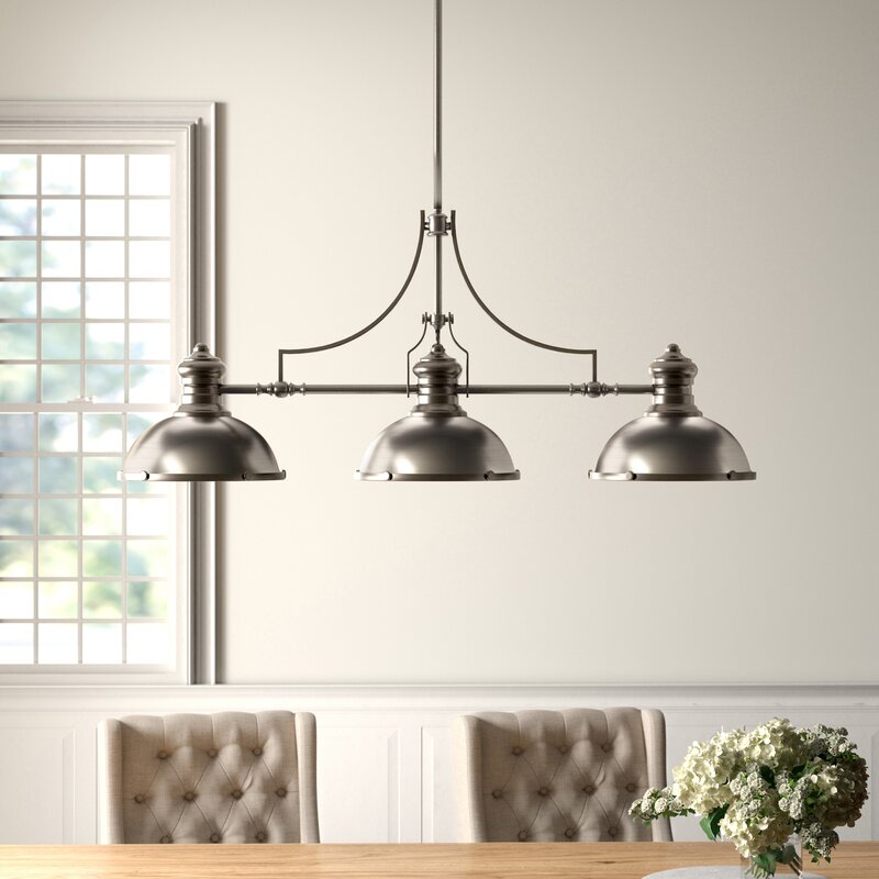 Three Posts™ Lyanna 3 - Light Kitchen Island Pendant & Reviews 