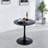 31.5" Table Mid-Century Dining Table For 2-4 People With Round Mdf Table Top-368290658-355179822