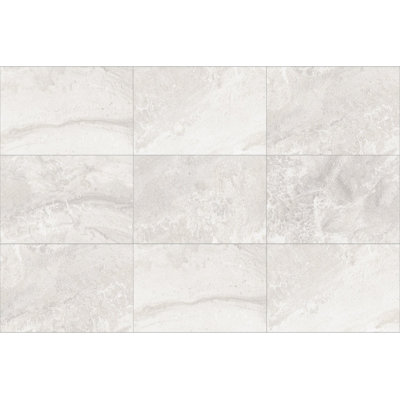 Carreau de porcelaine 18 po x 36 po aspect pierre