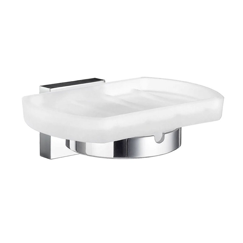 Witherspoon Soap Dish, Brushed Chrome