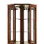 Vitrine Curio avec lumières, 6 tablettes ajustables-417997548
