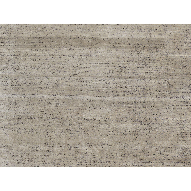 Tapis gris de haute qualité noué à la main