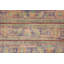 Tapis tissé à plat, tapis orange, tapis turcs, tapis rétro, petit tapis 2 x 2,8 pi, tapis de chambre à coucher