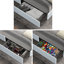 Grand lit plateforme tapissier avec 4 tiroirs Arbor-358109068