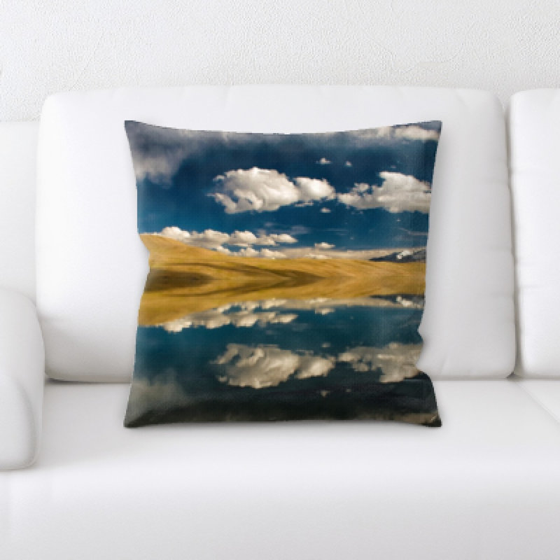 Microsuede Throw Pillow