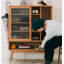 Armoire à chaussures en bois massif Minimalist Creative