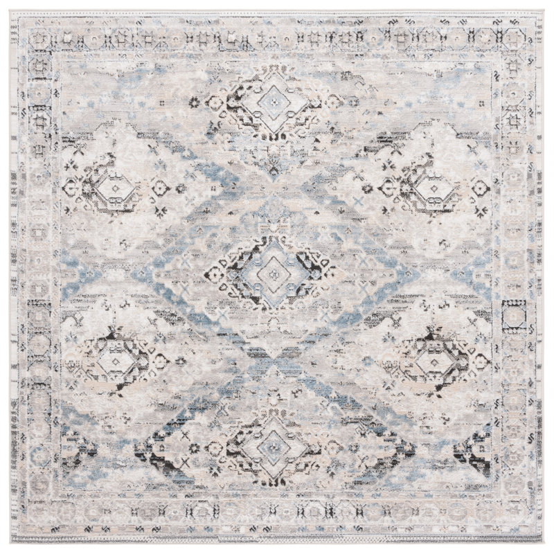 Henar Performance Oriental Indoor/Outdoor Area Rug, Runner 2'2" x 8'