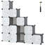 16 Pair Stackable Shoe Storage Cabinet-1109271795