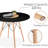 Philean Round Solid Wood Base Eiffel Dining Table-336004784-336004787