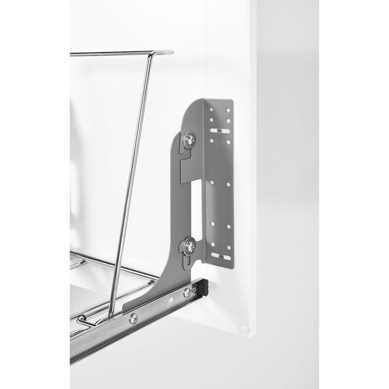 Rev-A-Shelf Cabinet Door Mount Kit for Pullout Shelves & Trash Cans