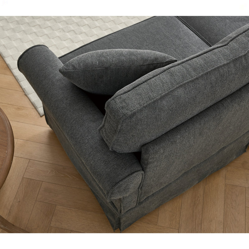 Modular Sectional Sofa Set,Convertible L Shaped Couch ,5 Seat,Reversible Sectional Sofa Couch,Upholstered,Corner Sofa,Rolled Arms,Soft Linen Fabric