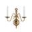 Benedetto Steel Candle Wall Light-578280113