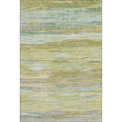 Premium Machine Washable Alaina AMF1933 Waves Rug