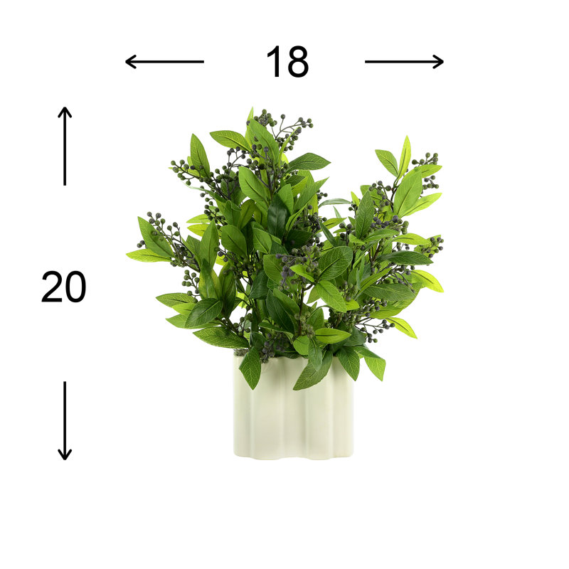 Laurel Leaf And Berry Arrangement