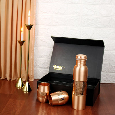 250 ml Copper Drinking Glass Set