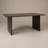 Acacia Wood Rectangular Dining Table