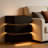 3-Drawer LED Smart Nightstand with Light-1557774914