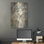 Art mural en métal luxueux «Neutral Branches I» par Silvia Vassileva, 24 po x 36 po