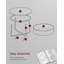 Round Centre Table With Fabric Basket-1214220496