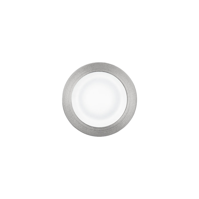 Low Voltage Metal Well light, Stainless Steel, 3000K 