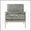 Ensemble de meubles en bois massif et tissu d'ameublement en chenille Modern Home Accent