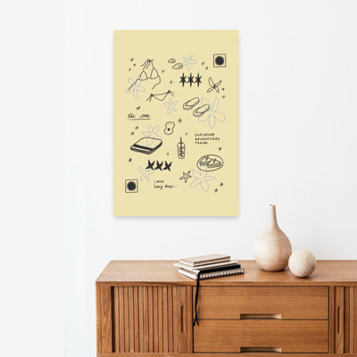 Long Summer Day Memories by Marina Alaburic - Wrapped Canvas Print