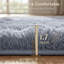 PLUSH Fluffy Shag Area Rug | Soft Gray Faux Fur Texture | Modern, Cozy & High-Pile-1808517039