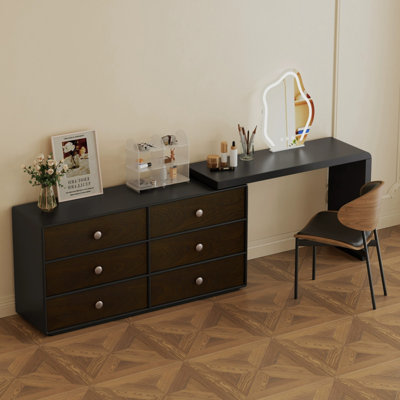 Commode rétractable de qualité rétro