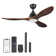 3-Blade Smart LED Ceiling Fan with Dimmable Light and Remote Control
