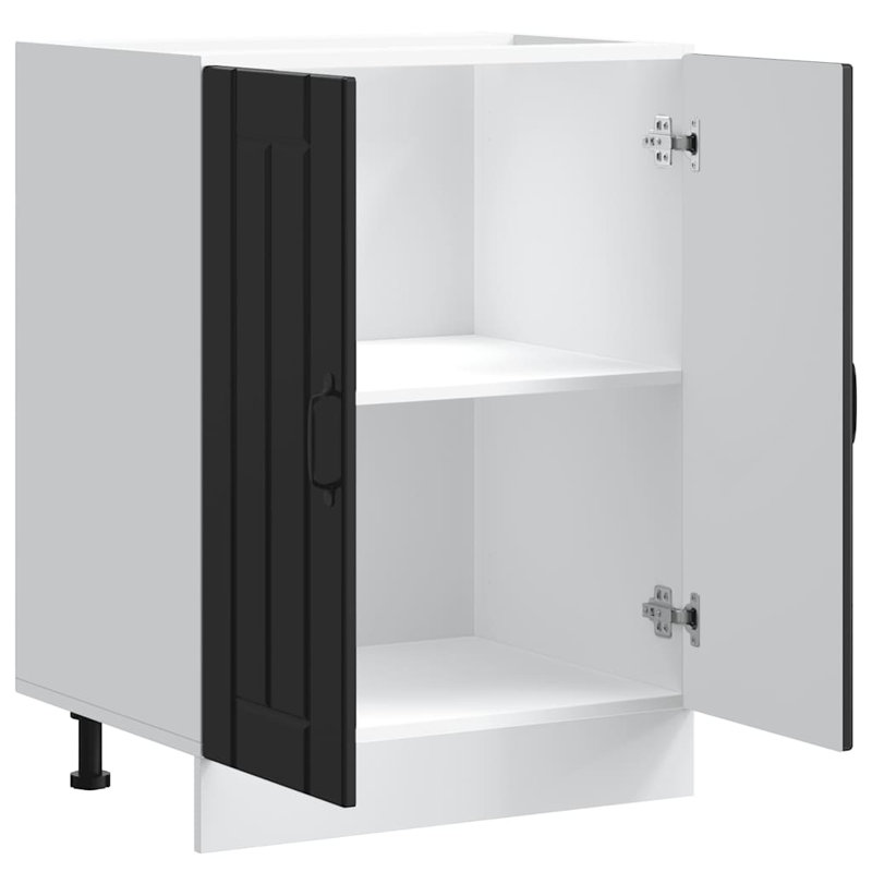 Shamisha Sink Base Cabinet, Black
