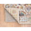 Tapis de couloir oriental ivoire 4 pi 1 po x 10 pi 3 po Tabriz en soie colorée avec laine texturée noué à la main 0CA6518A6D5C490FA61C08E9EB5C178C