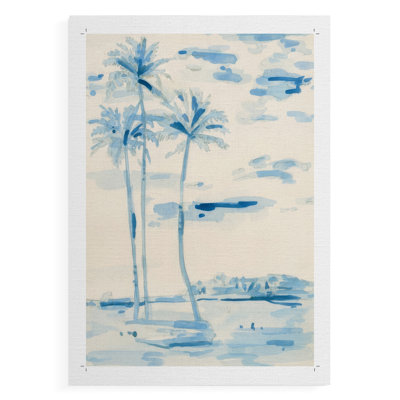 Coconut Grove II - Impression sur toile seulement - NON-CADRE