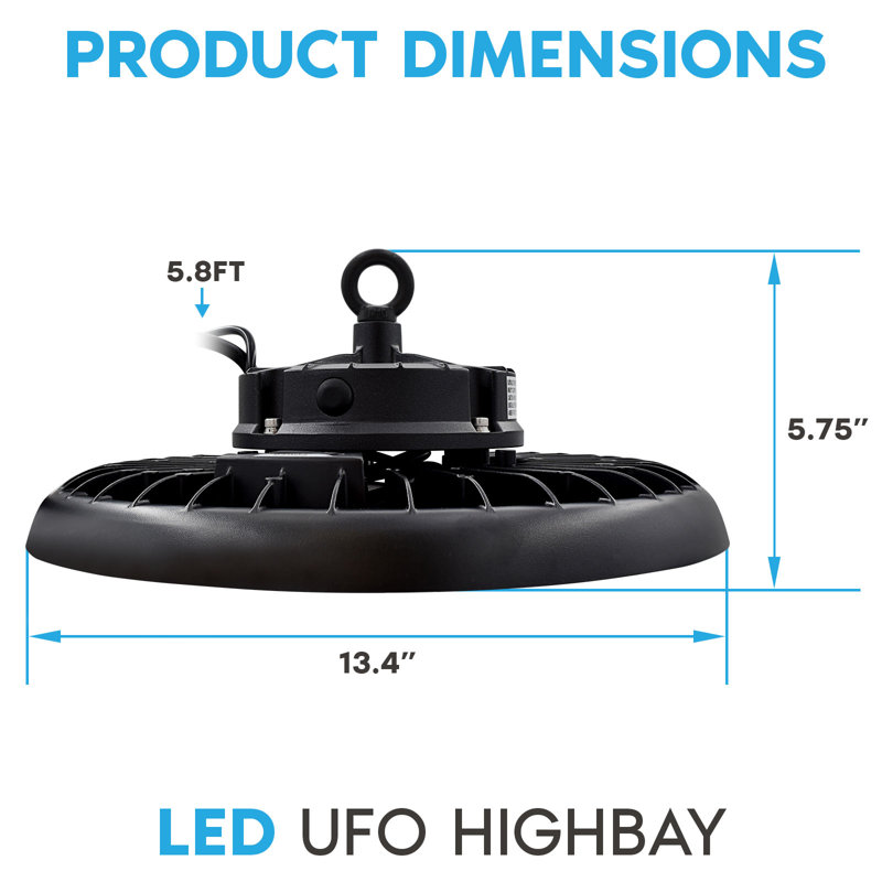 Dimmable Circle Shop Light