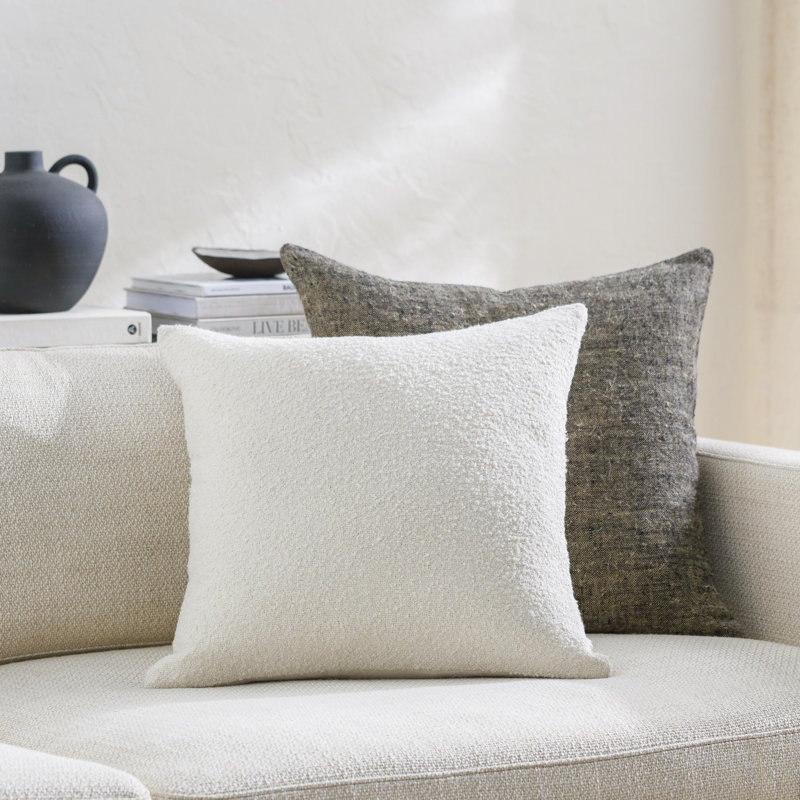 Ellender Accent Throw Pillow with Fill, 22" x 22", Down