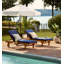 Alvah Outdoor Adjustable Garden Lounger with Cushion-749740540-749740541